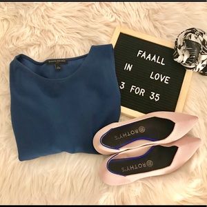 Banana Republic Tops - 3/$35 Thick Blue Banana Republic Blouse Banana Republic Tops - 3/$35 Thick Blue Banana Republic Blouse